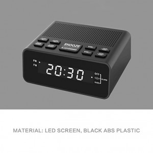 Alarm Clock Radio, Digital FM Radio Alarm Clock for Bedroom 